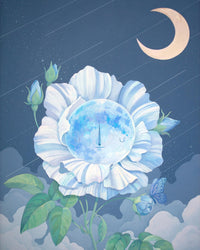 Moonflower Print-Yoskay Yamamoto-Munky King