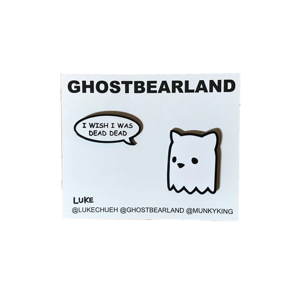 Ghostbear Pin Set-Luke Chueh-Munky King